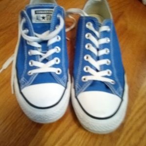 Royal blue women's Converse size 9